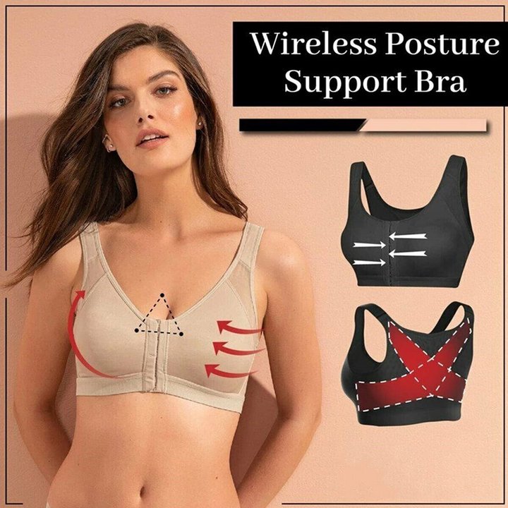 Adjustable Chest Brace Support Multifunctional Bra Women Full