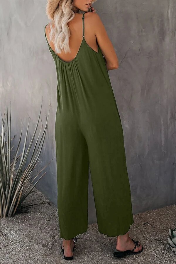 Ultimate Flowy Jumpsuit With Pockets - Not Sold In Stores