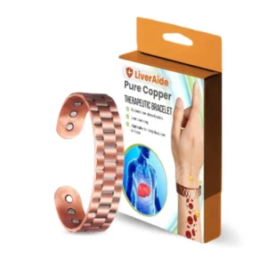 LiverAide™ Pure Copper Therapeutic Bracelet