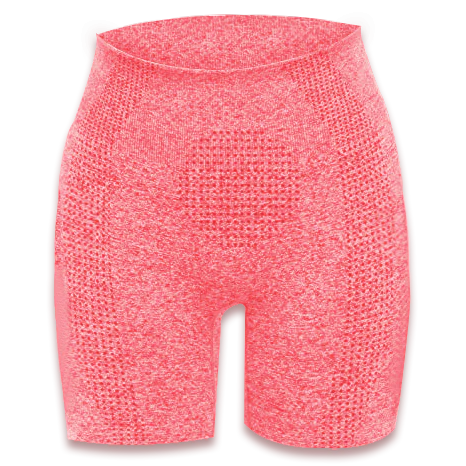 Shapermov Ion Shaping Shorts, tecido respirável conforto, contém